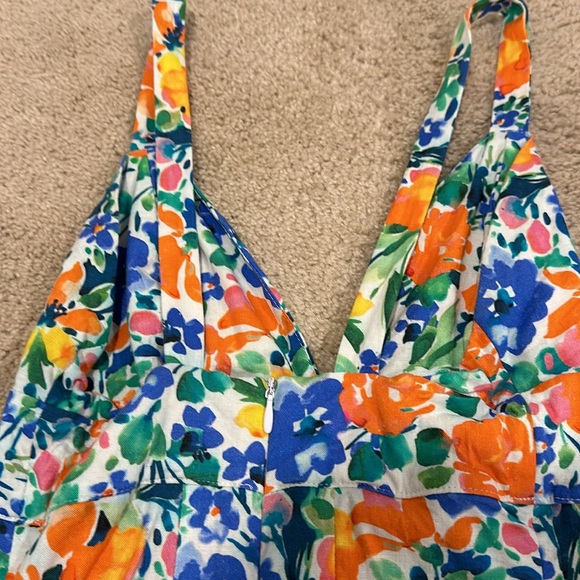 Privacy Please/ Revolve Floral Print Mini Dress Size Extra Small Condition 9/10 - Picture 3 of 5